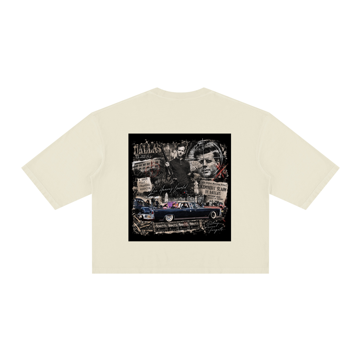 Unisex JFKxLeeHarvey Boxy T-Shirt