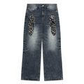 Men's Vintage Wash Denim Jeans