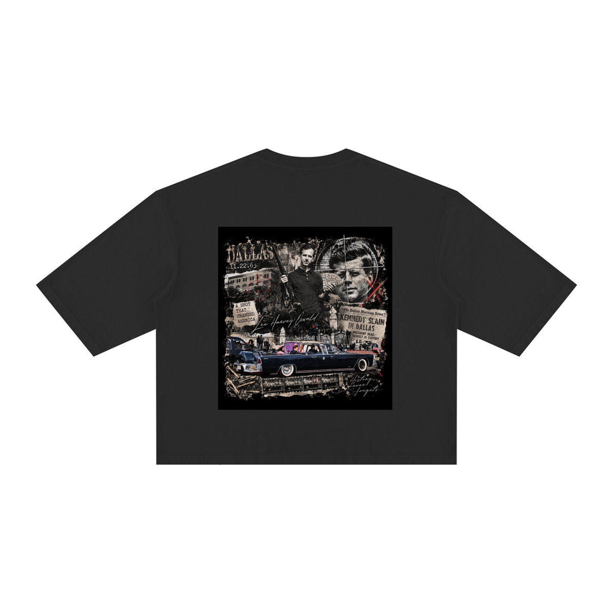 Unisex JFKxLeeHarvey Boxy T-Shirt